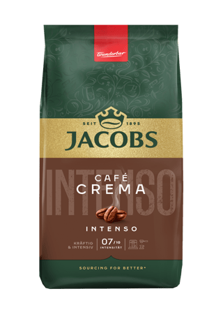 WholeBeans Jacobs Cafe Crema Intenso1000Face