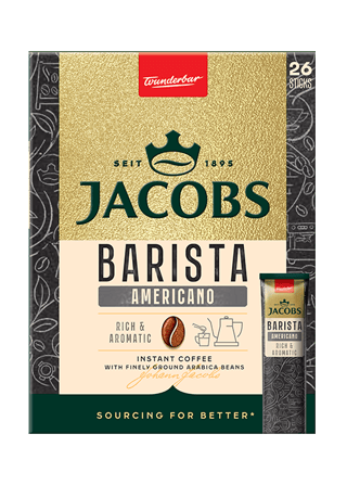 Jacobs Barista display26face
